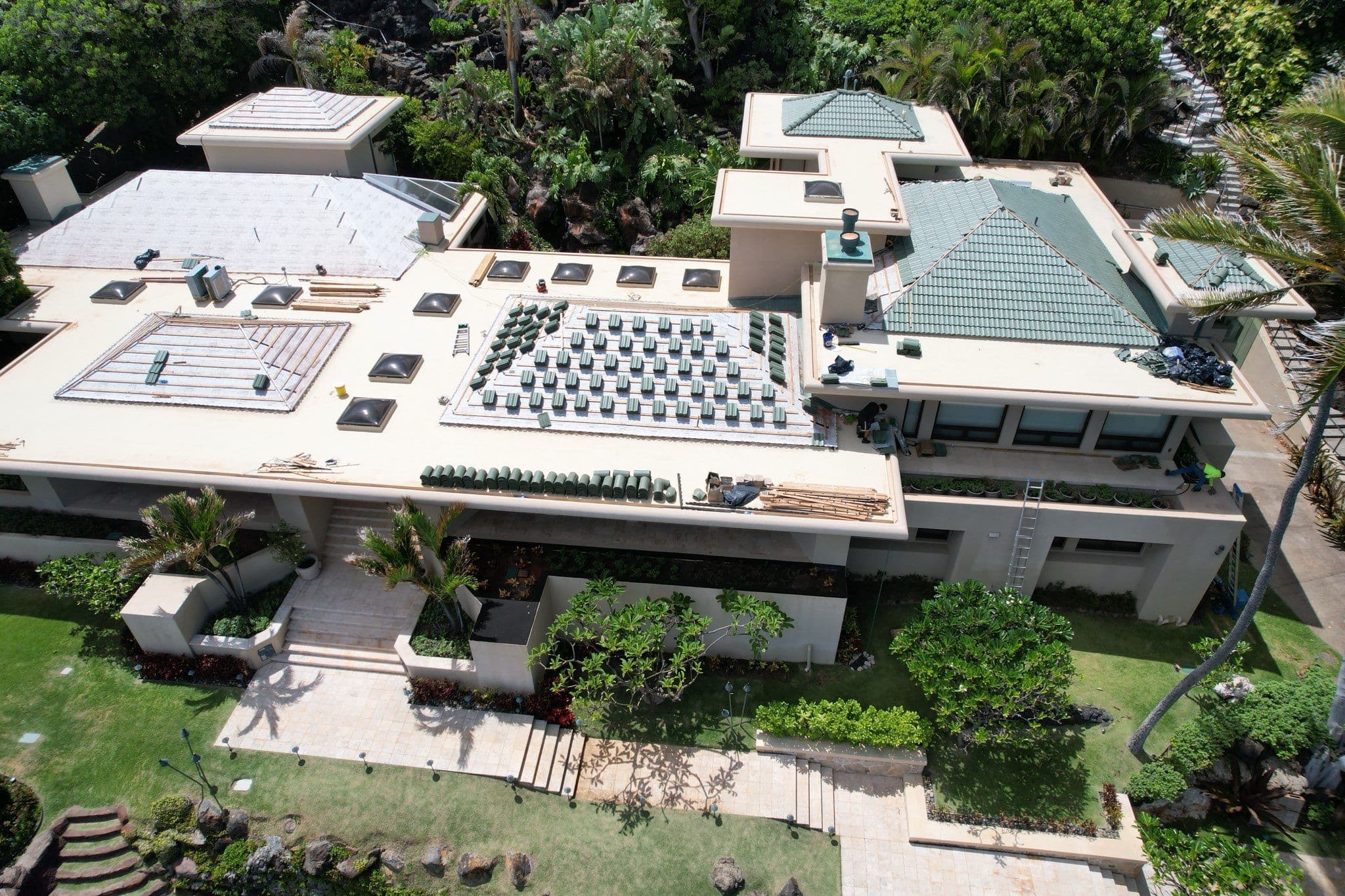 Project Expert Tile Roofing on Luxury Home image